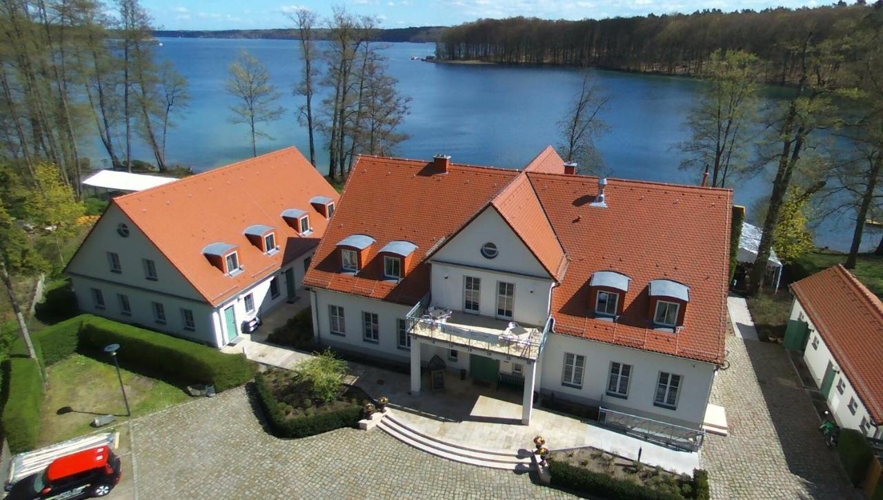 Cafe Wildau Hotel & Restaurant Am Werbellinsee Шорфхайде Экстерьер фото